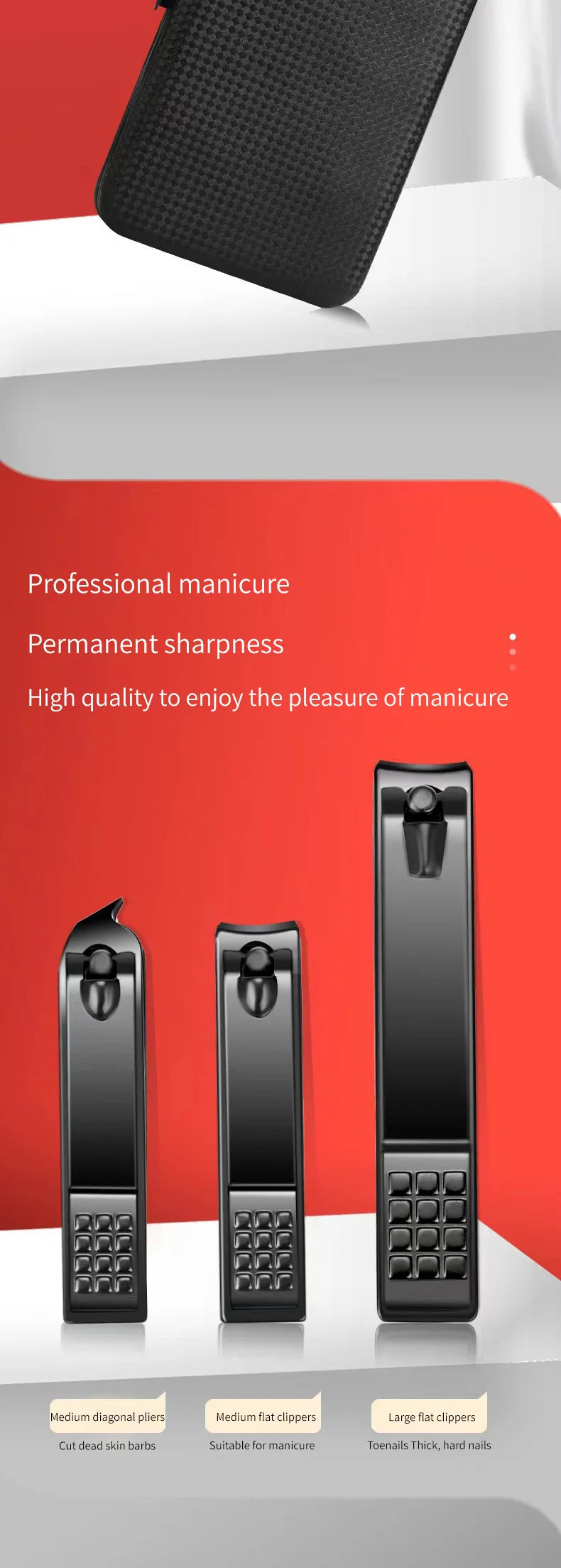Professional Nail Clipper & Pedicure Set