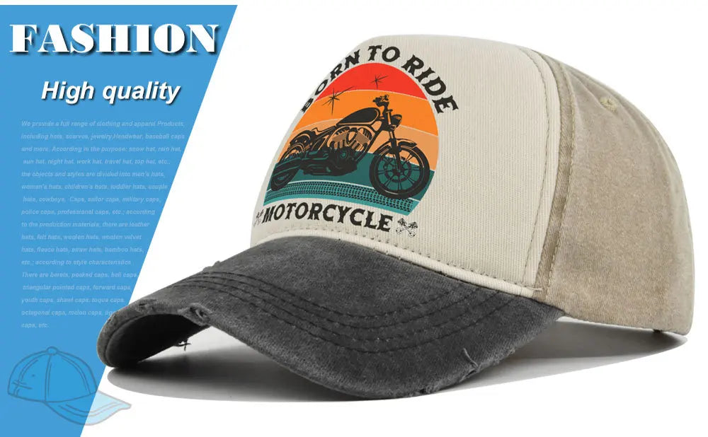 Retro Washed Baseball Cap