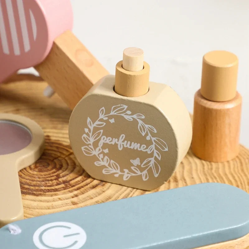 Wooden Makeup & Cosmetic Pretend Play Toys