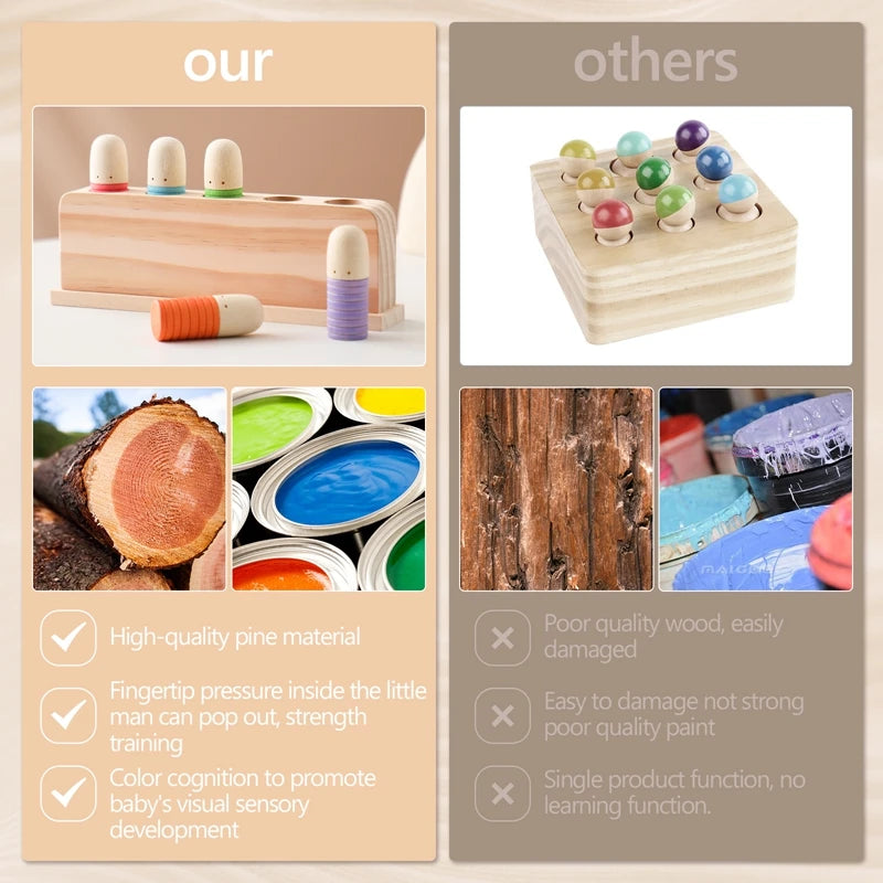 Wooden Baby Coordination Learning Toy