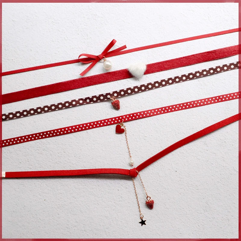 Fashion Velvet Lace Necklace – Women