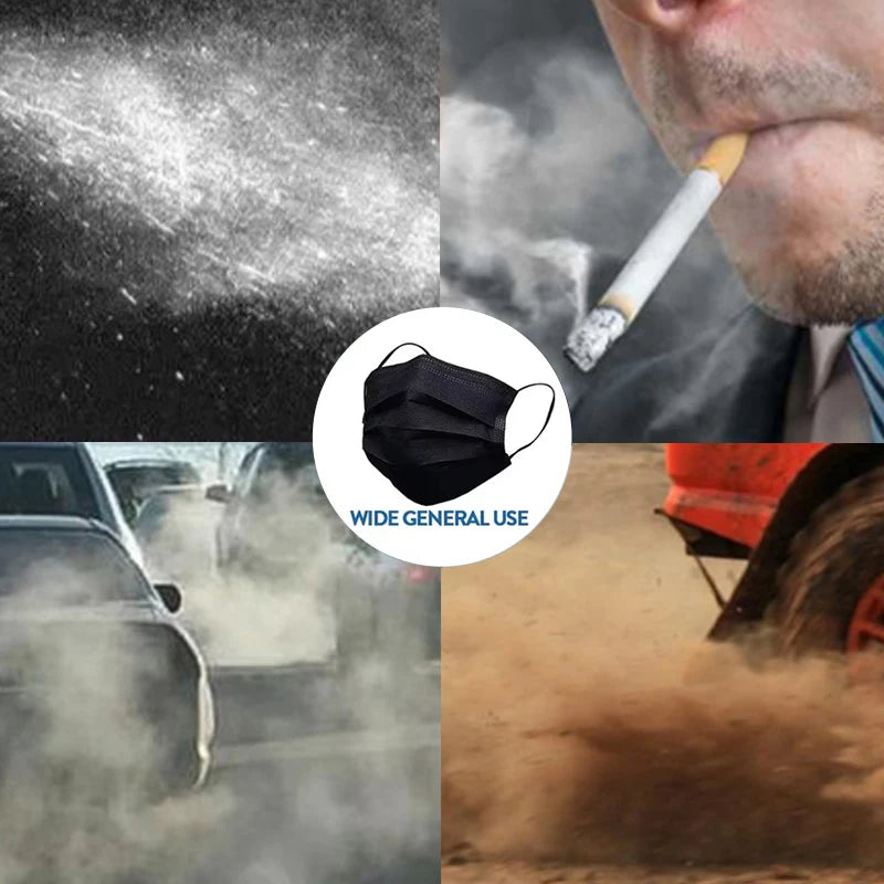 50Pcs 3-layer protective Face Masks