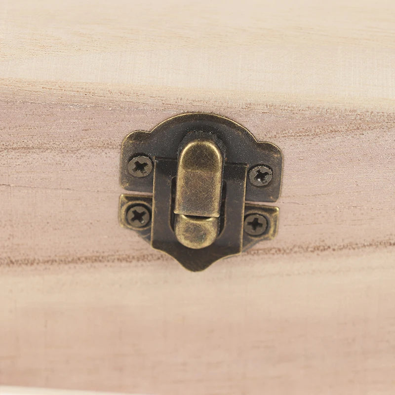 Rectangular Wooden Storage Box