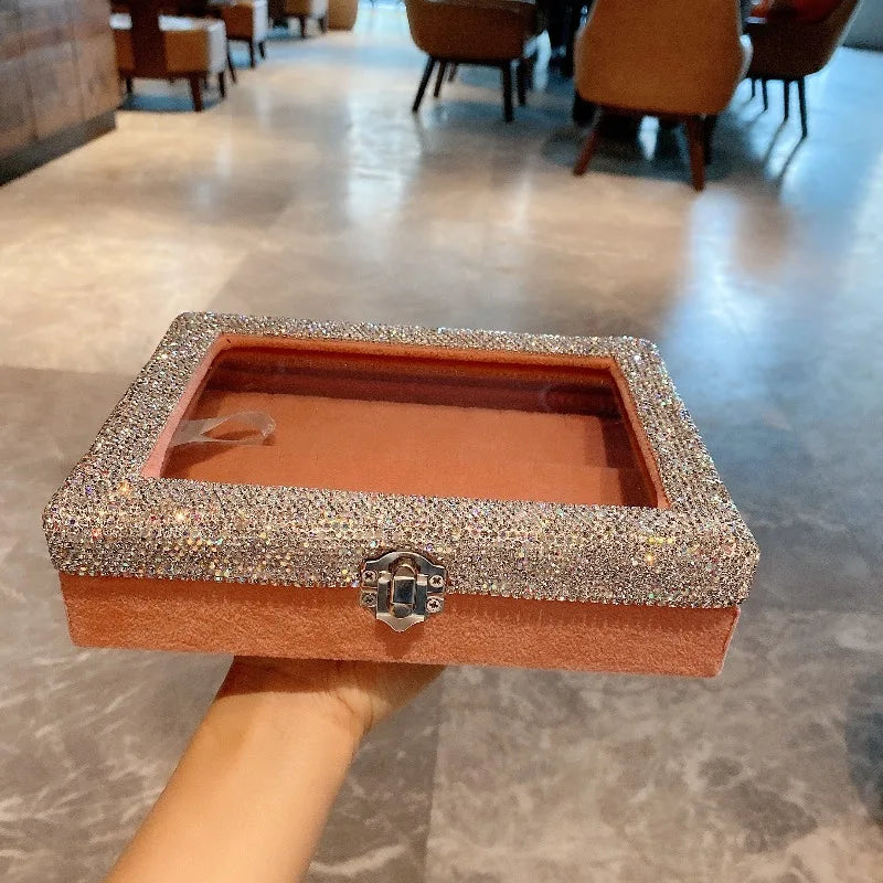 Earring & Ring Jewelry Organizer Box