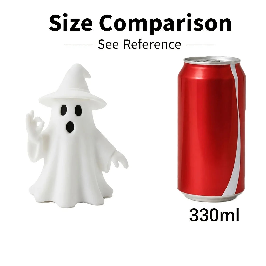 Halloween OK Gesture Ghost Figurine
