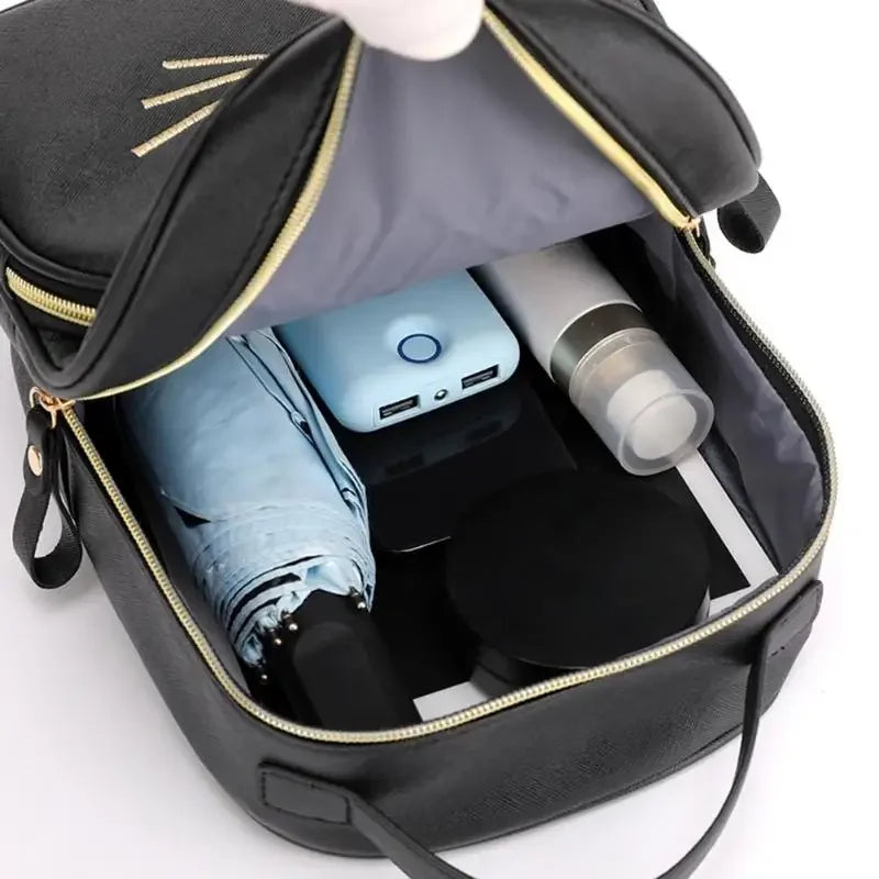 Small Cute Cartoon Cat Backpack