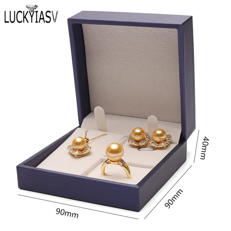 Premium Leather Jewelry Storage Box