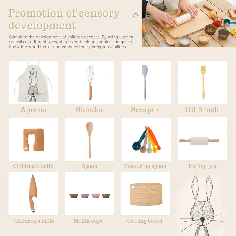 Wooden Makeup & Cosmetic Pretend Play Toys