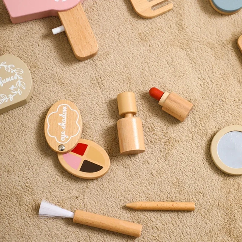 Wooden Makeup & Cosmetic Pretend Play Toys
