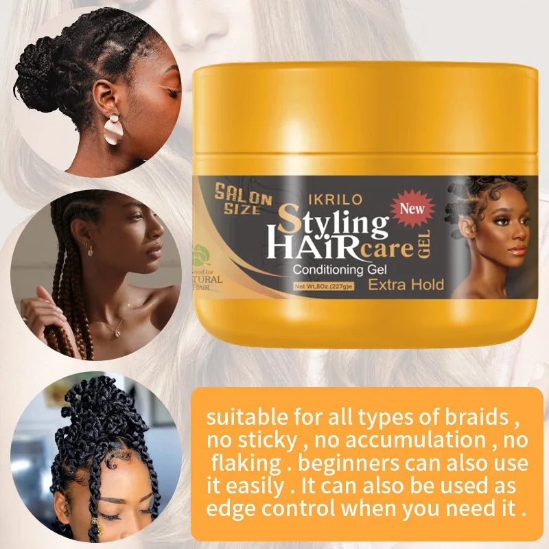 Professional Braiding Hair Gel