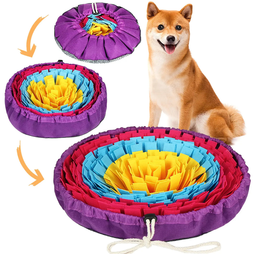 Pet Snuffle Mat – Interactive Feed Game