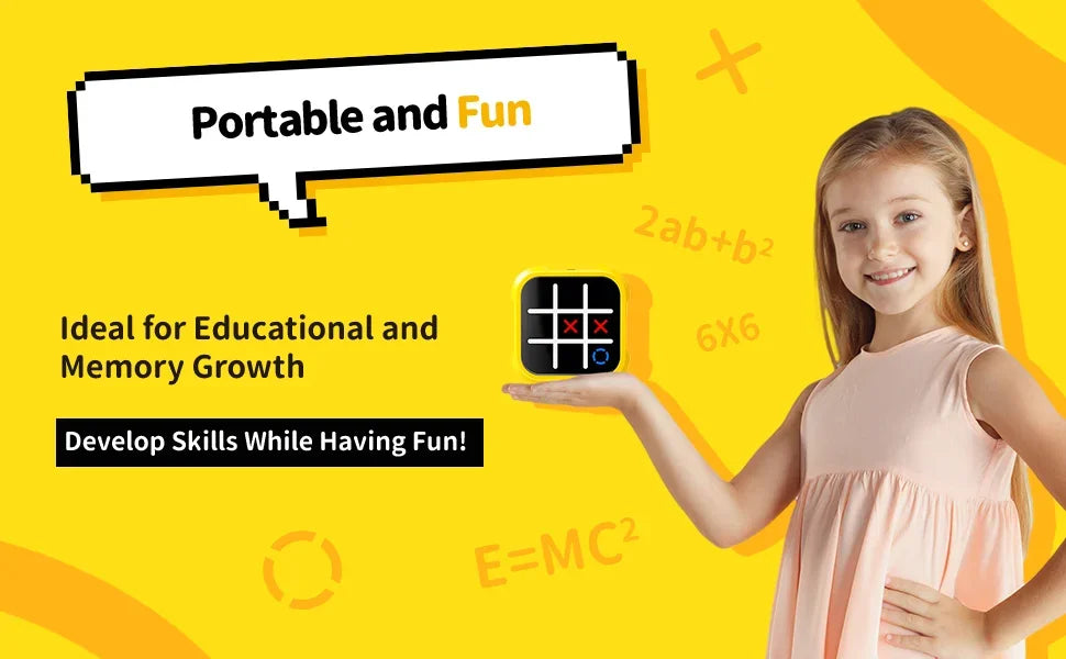 Portable Electronic Tic Tac Toe Game