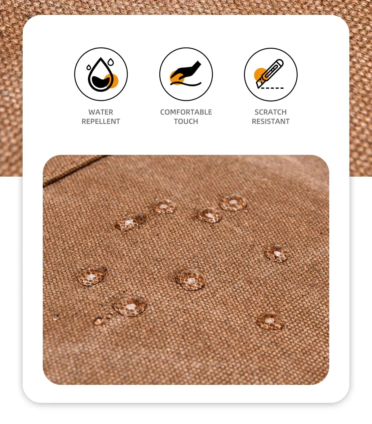 Small Canvas Backpack 20L