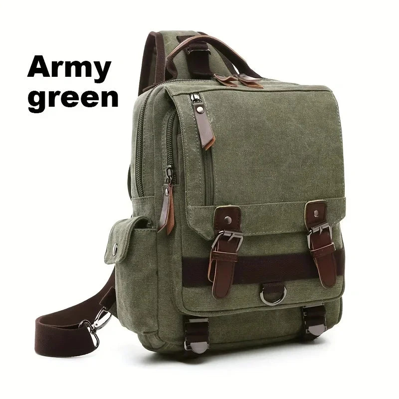 Small Canvas Backpack 20L