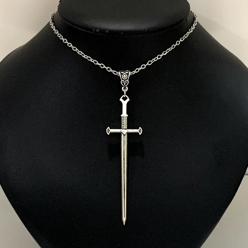 Sword & Dagger Pendant Necklace