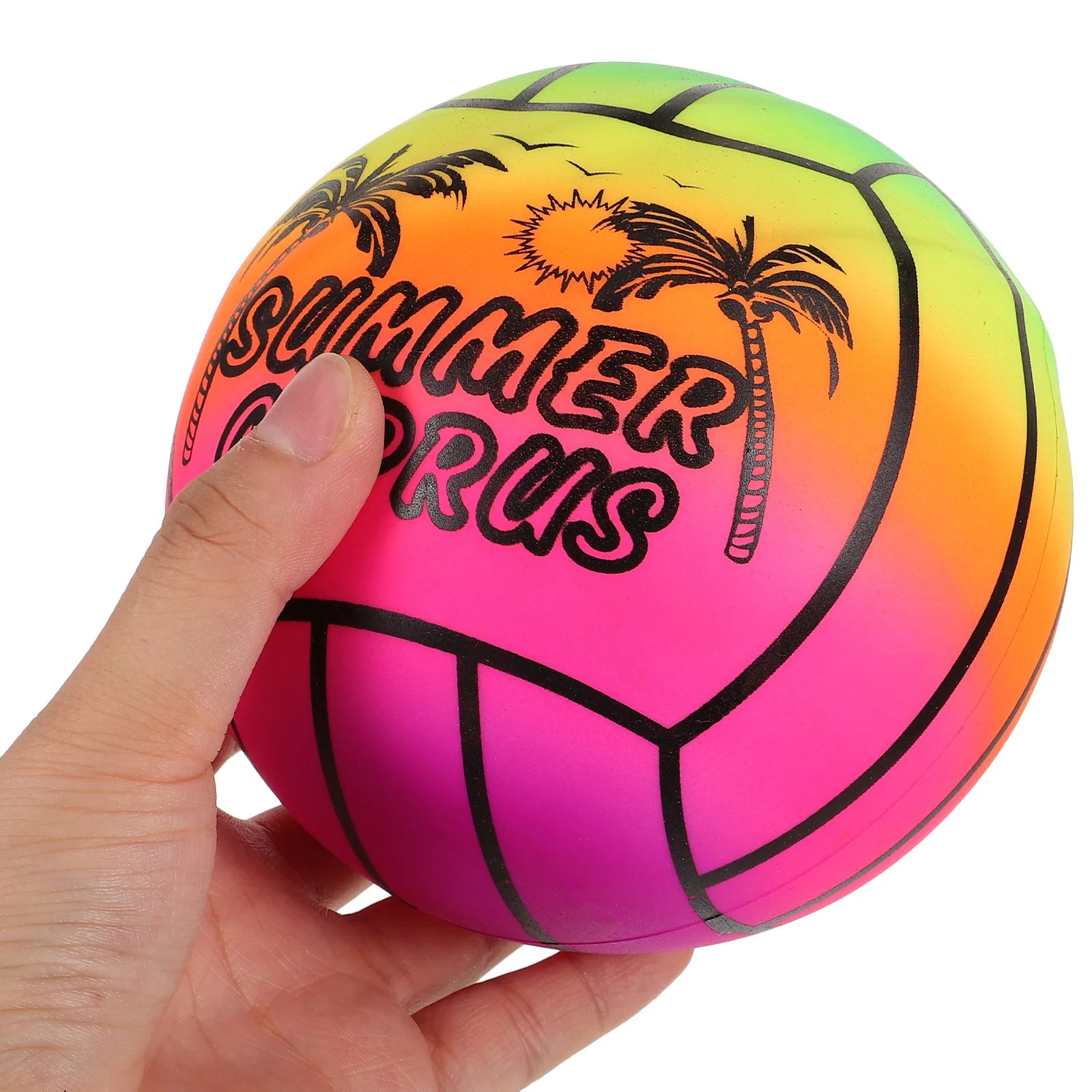 Inflatable Rainbow Beach Ball