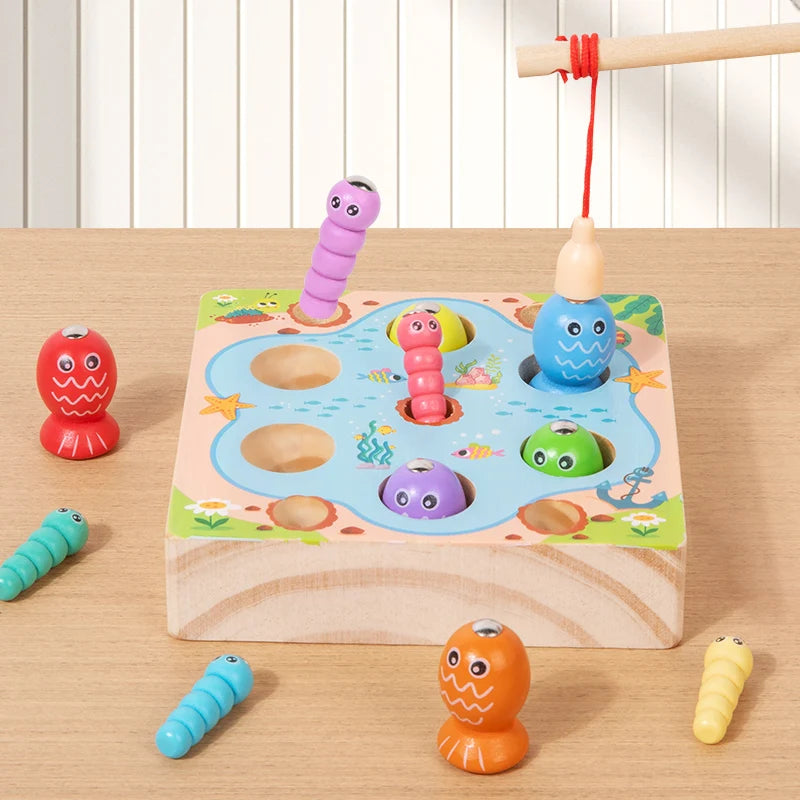 Kids Color Fishing Game Toy