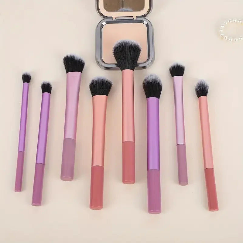 8pcs Makeup Brush Kit – Soft Synthetic