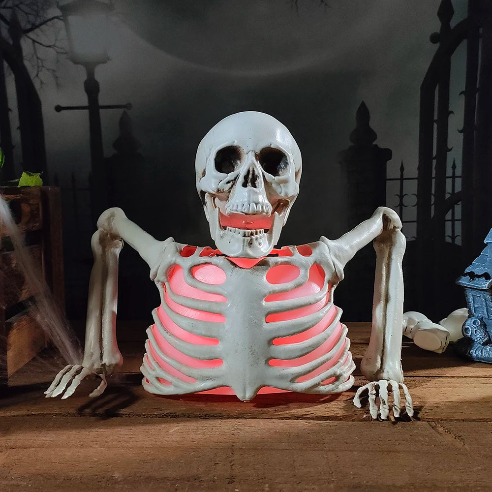 Halloween Light-Up Skeleton Torso