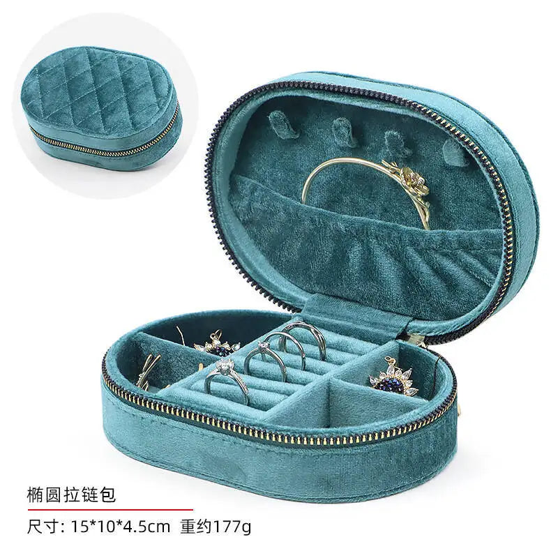 Exquisite Jewelry Organizer with Flip Cover