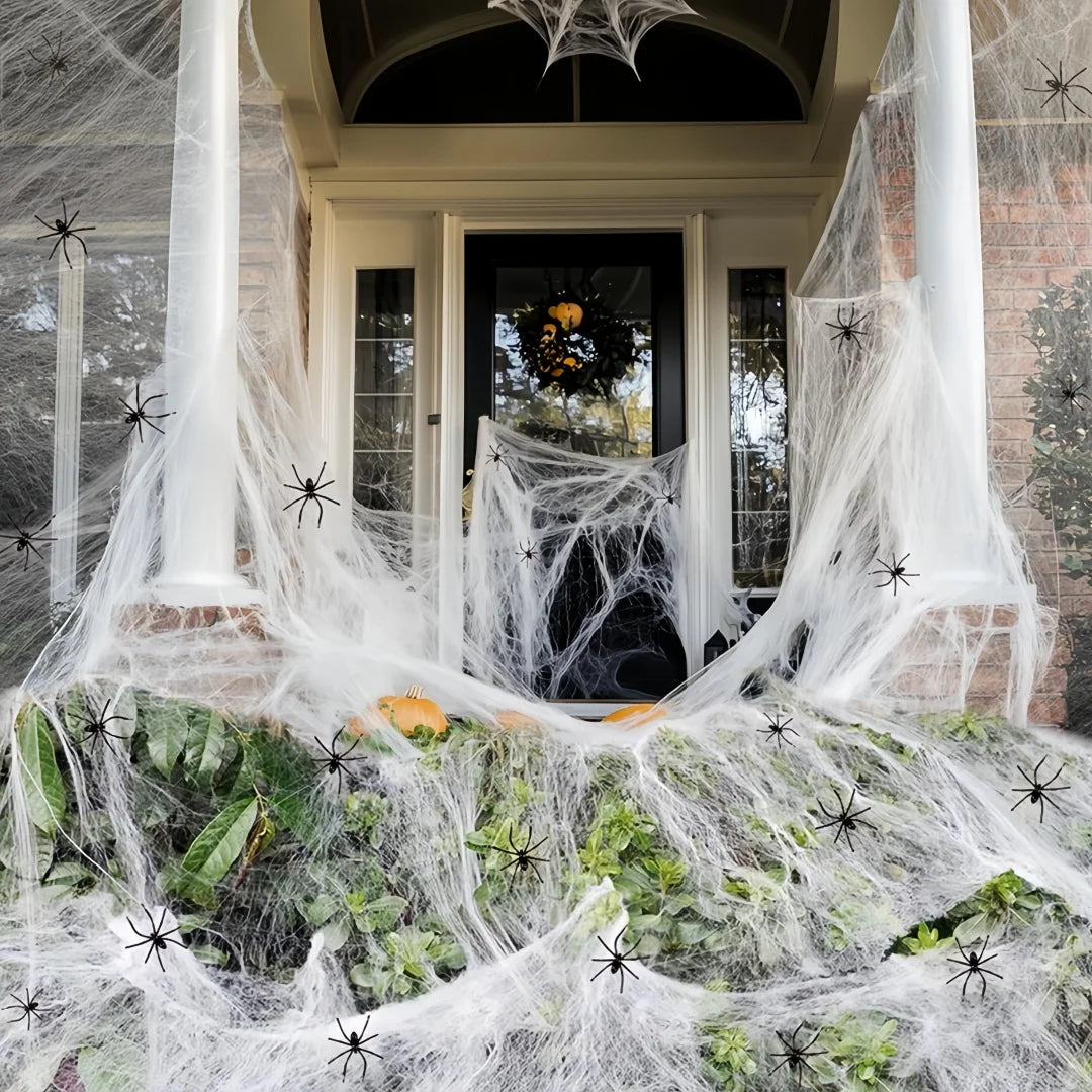 Halloween Stretch Spider Web