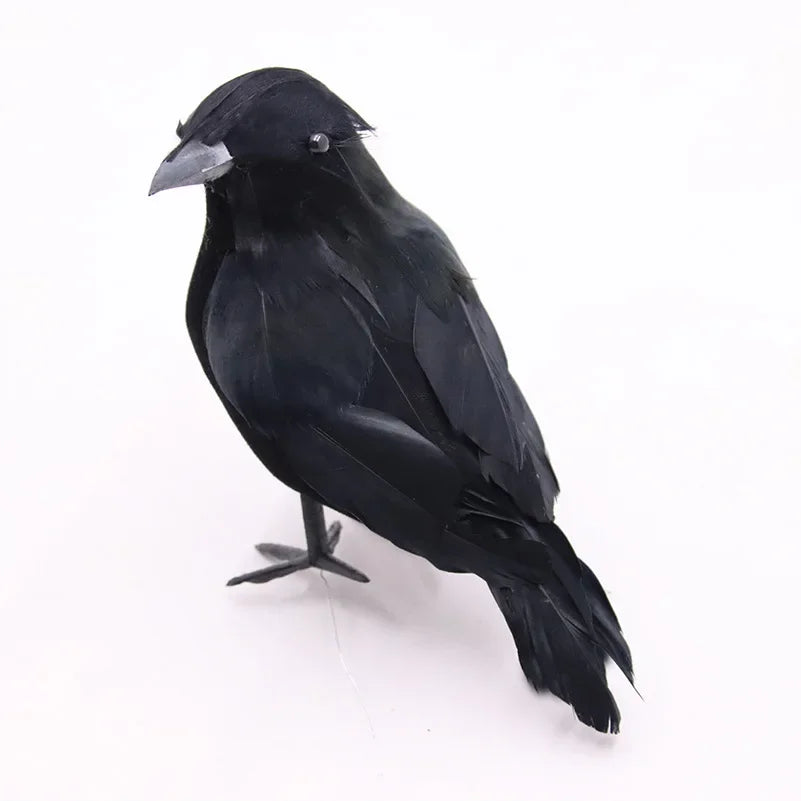 Halloween Black Crow Decorations