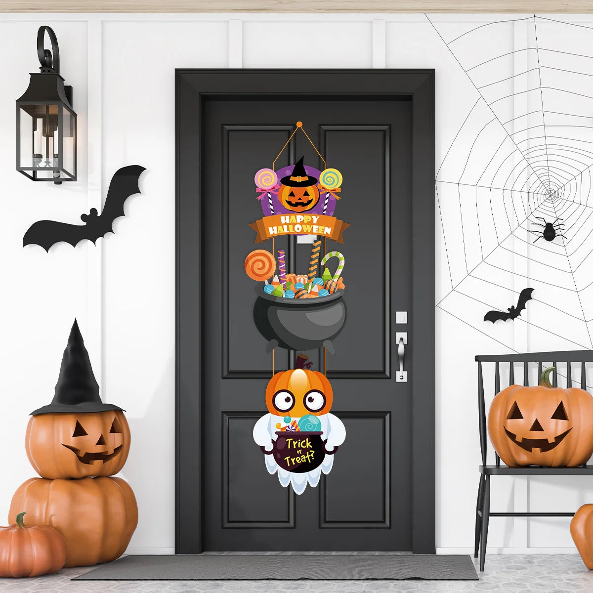 Halloween Paper Signs & Hanging Decorations