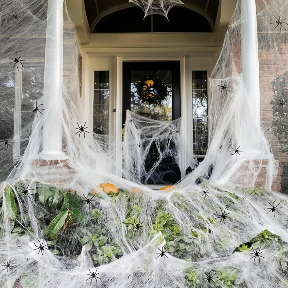 Halloween Stretch Spider Web