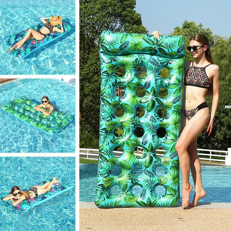 21-Hole Inflatable Pool Lounger