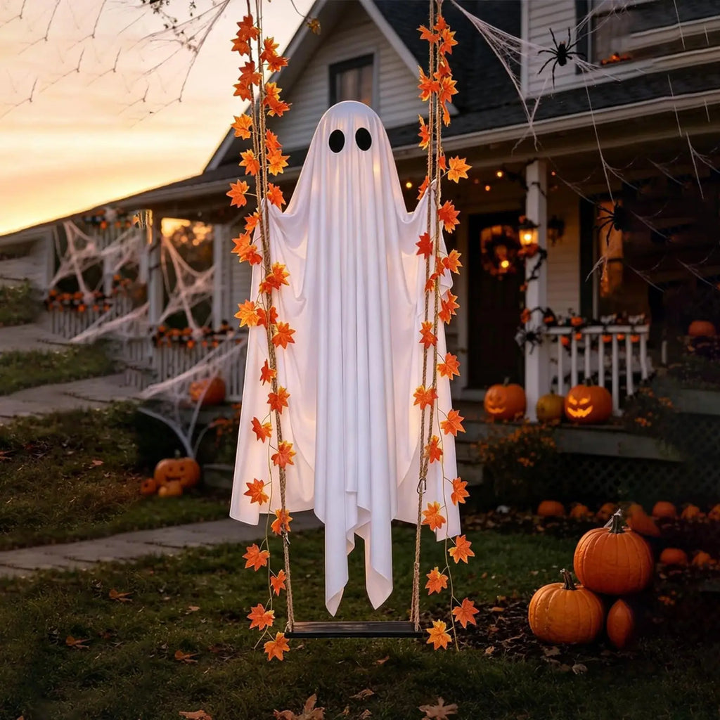 Halloween Remote-Control Swing Ghost