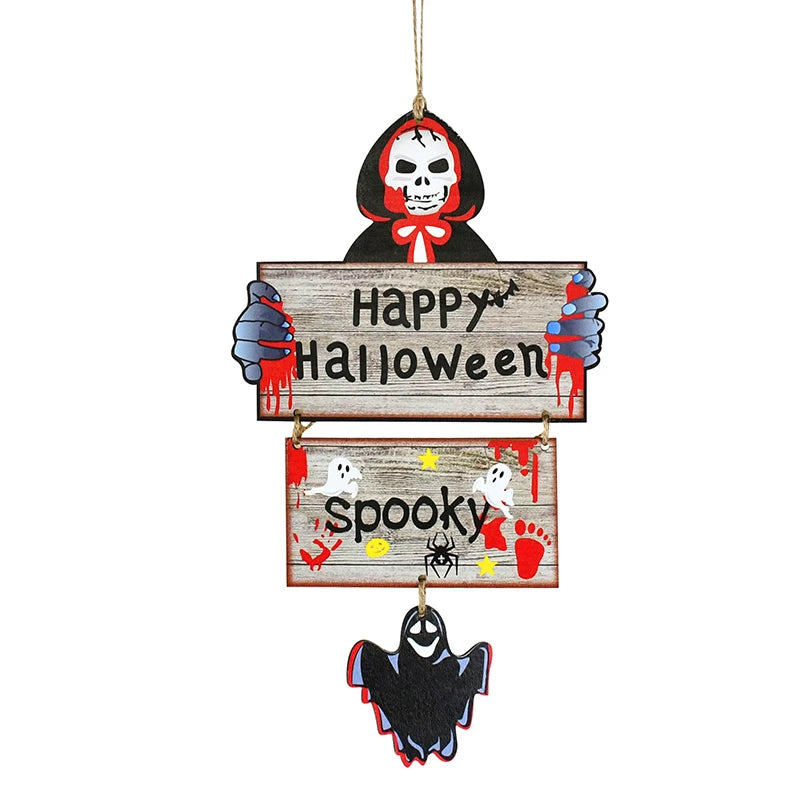 Halloween Wooden Signs & Ornaments