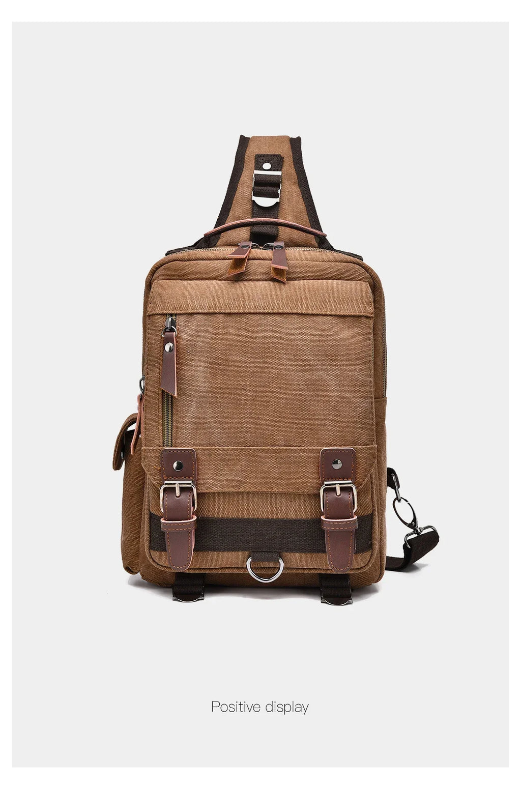 Small Canvas Backpack 20L