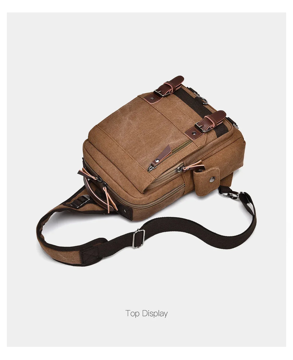 Small Canvas Backpack 20L