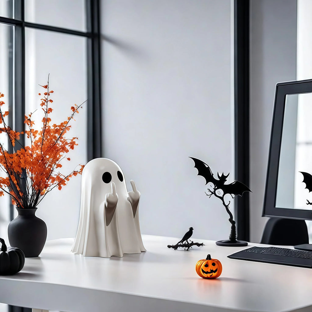 Halloween Cheeky Ghost Figurine