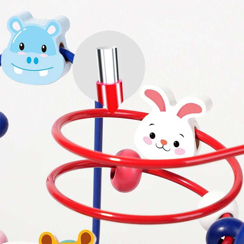 Kids Wooden Bead Maze Toy