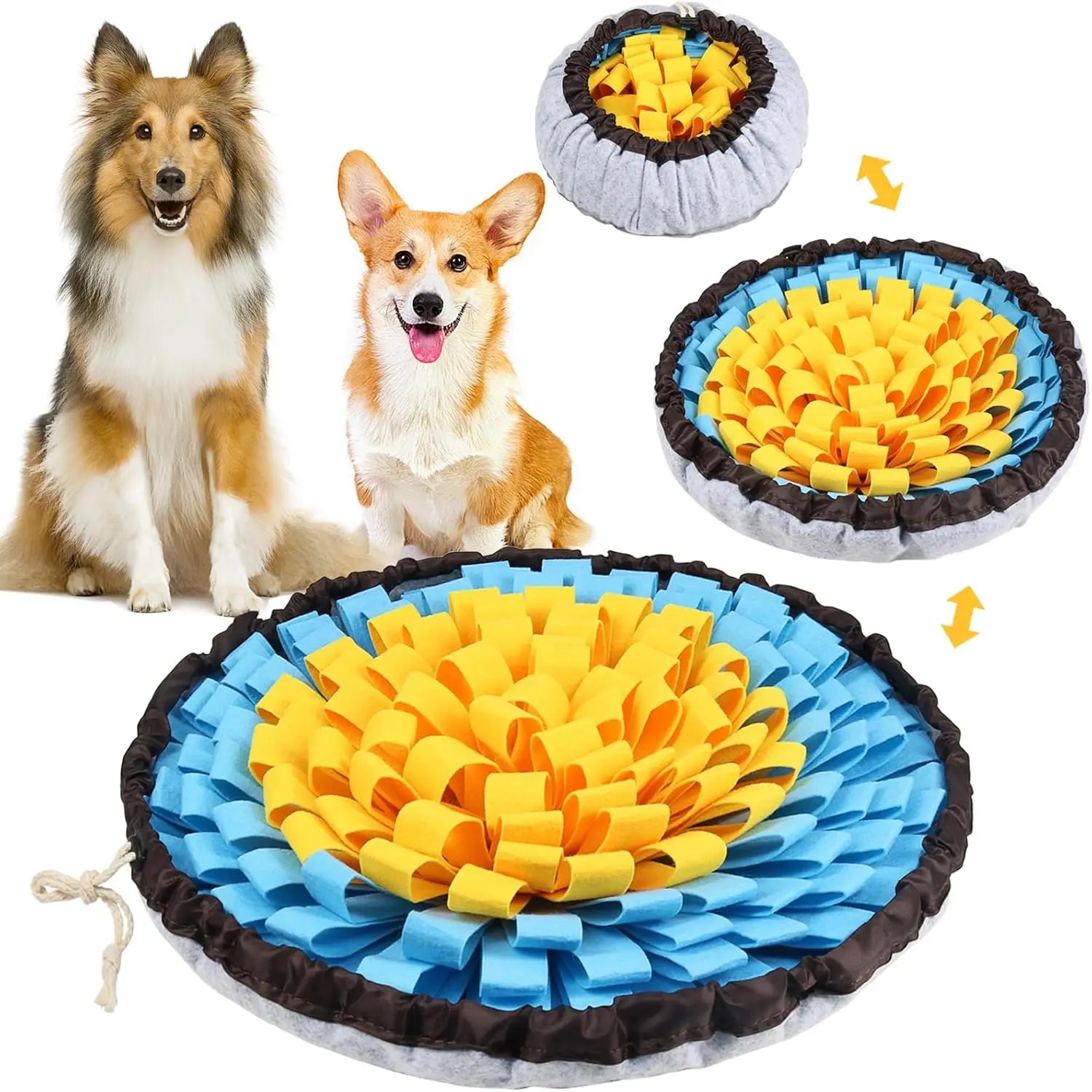 Pet Snuffle Mat – Interactive Feed Game