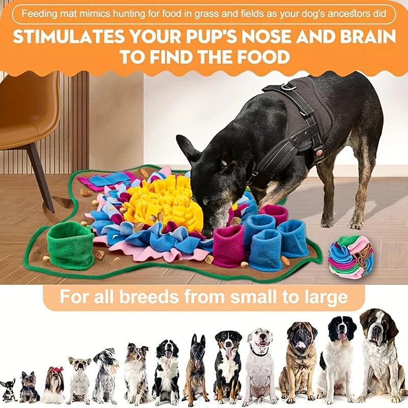 Pet Sniffing Training Mat – Slow Feeding