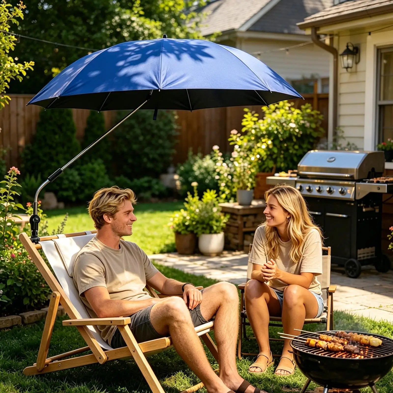 360° Adjustable Beach Umbrella