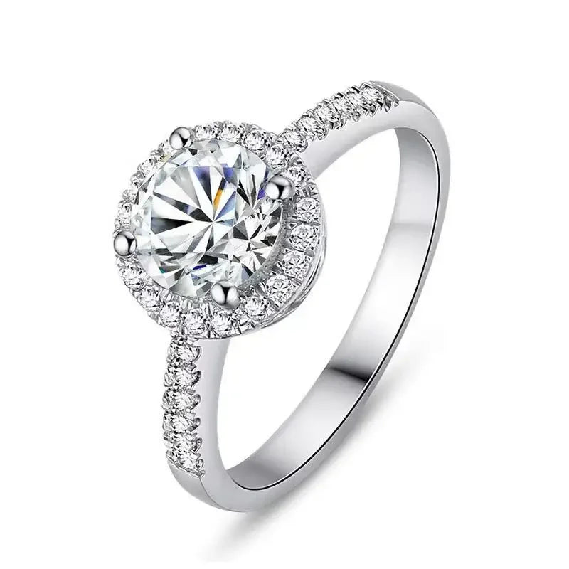 Elegant Zircon Open Ring