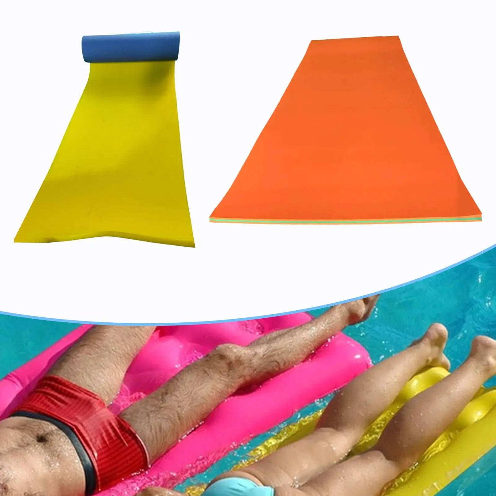 5.9ft Foam Water Float Mat