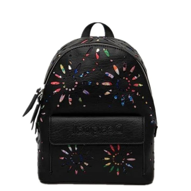 Light Luxury Hollow Flower Designer Backpack