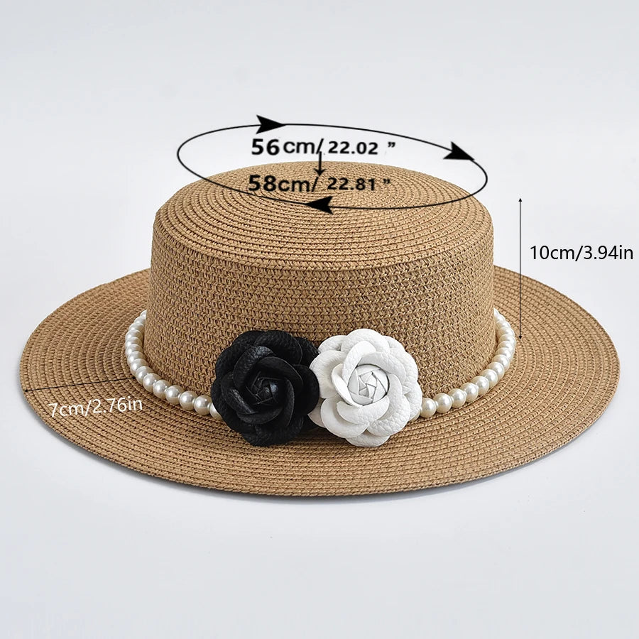 French Style Straw Hat