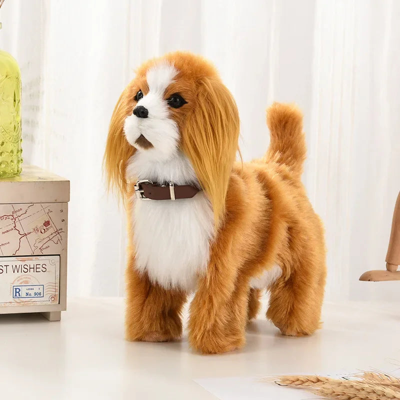 Electric Plush Robot Dog – Voice Control