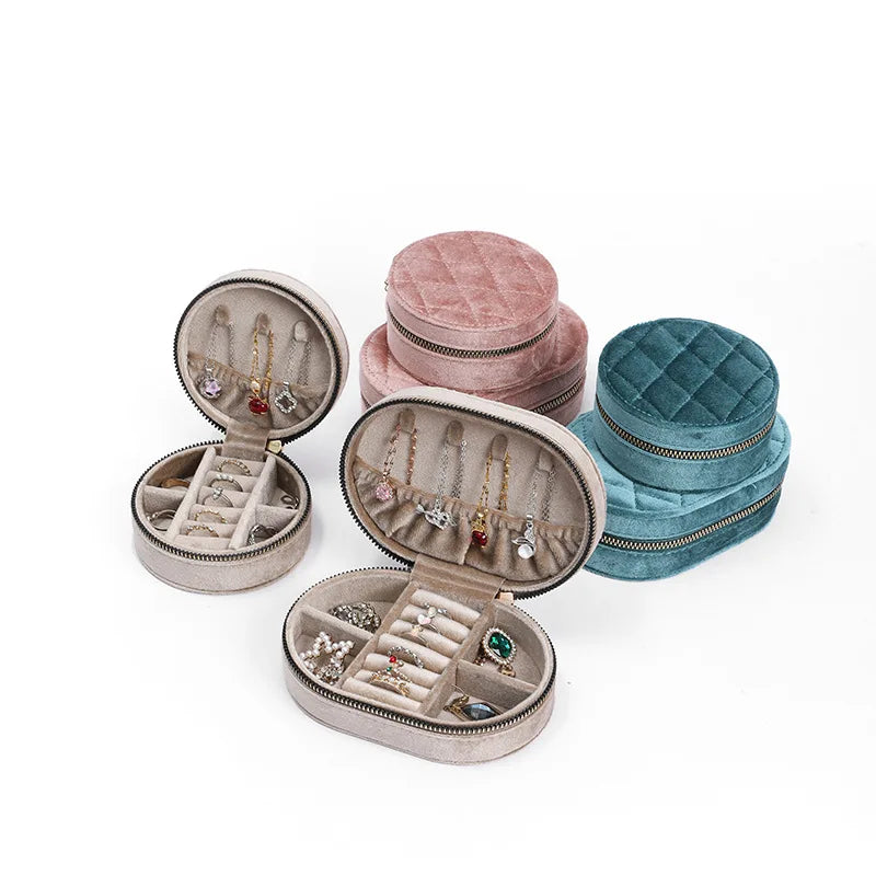 Exquisite Jewelry Organizer with Flip Cover