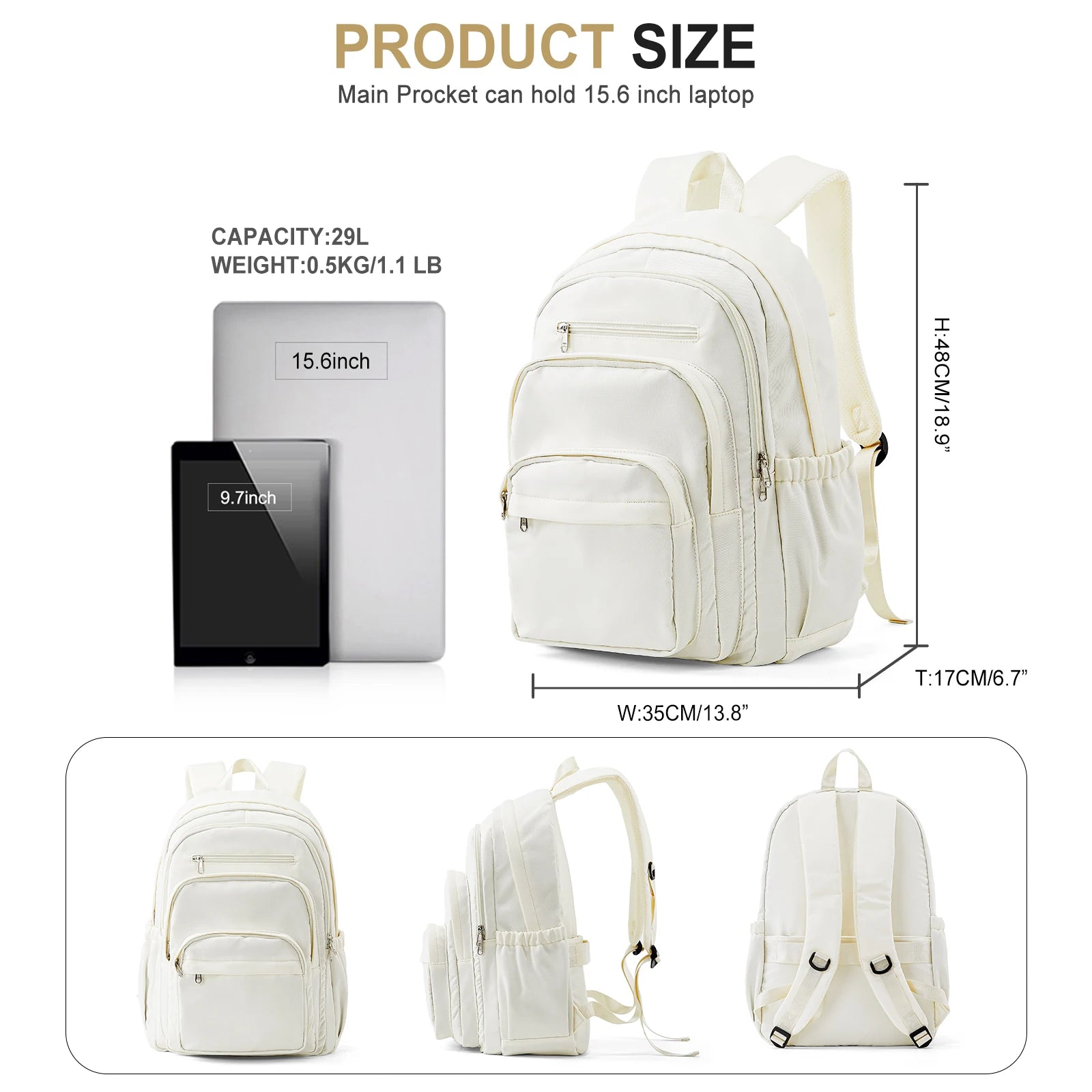 Teenager Travel & School Backpack