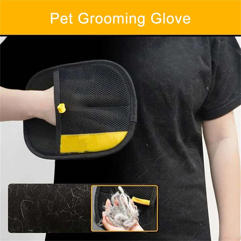 Pet Hair Cleaning & Grooming Gloves