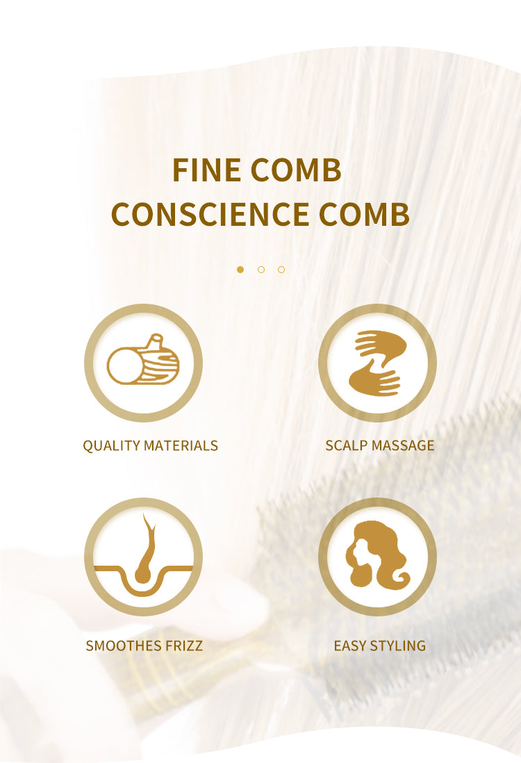 Professional Salon Boar Bristle Round Hair Brush
