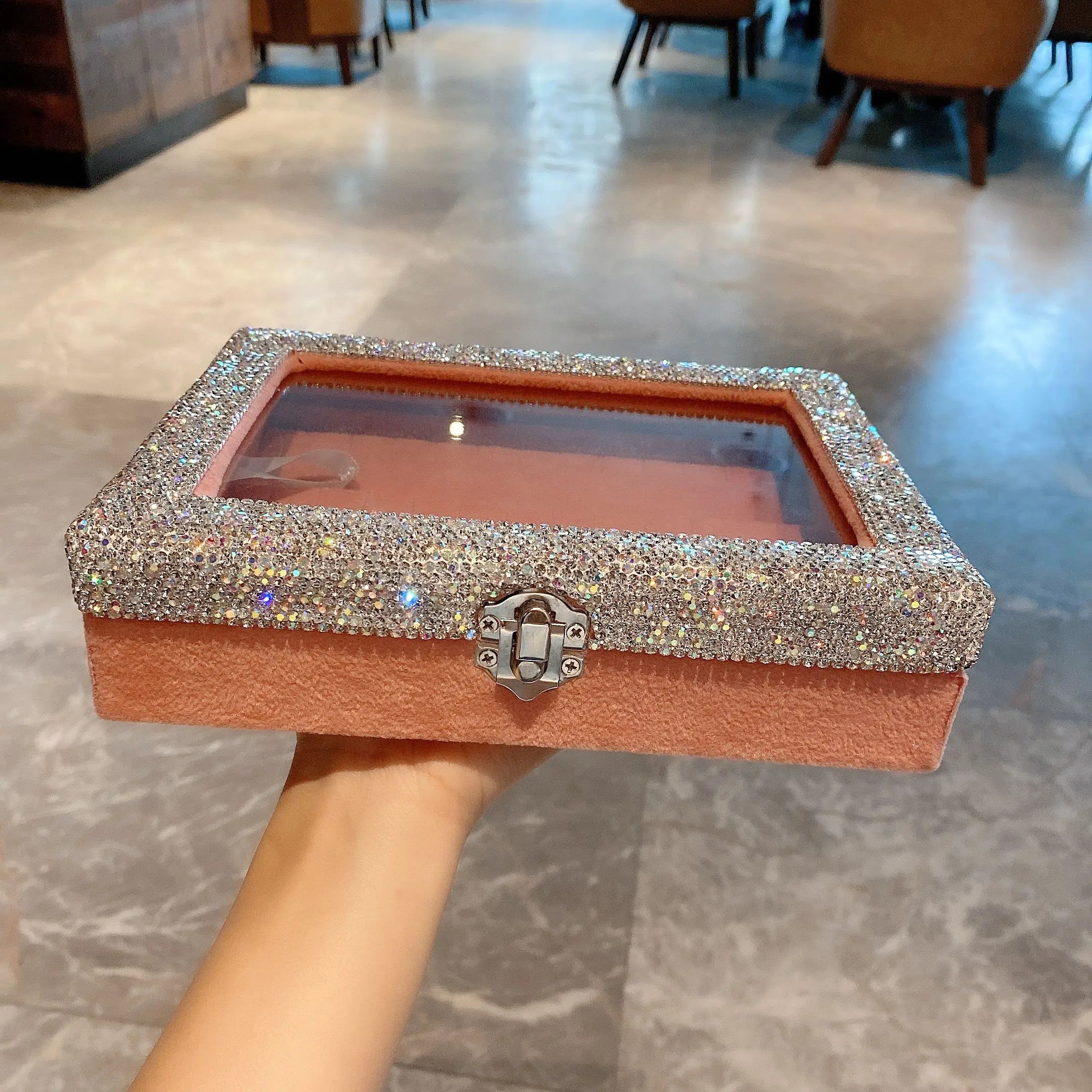 Earring & Ring Jewelry Organizer Box