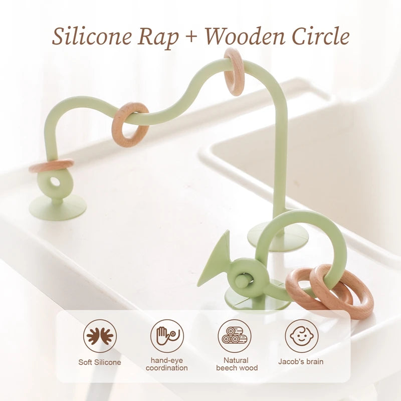 Silicone Baby Teething Maze