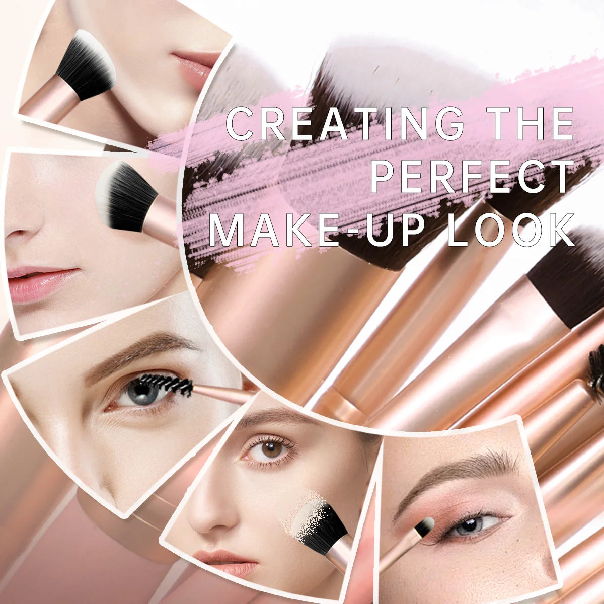 25-Piece Professional Makeup Tool Set